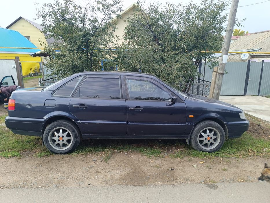 VW PASSAT.2.0 на бодром ходу.