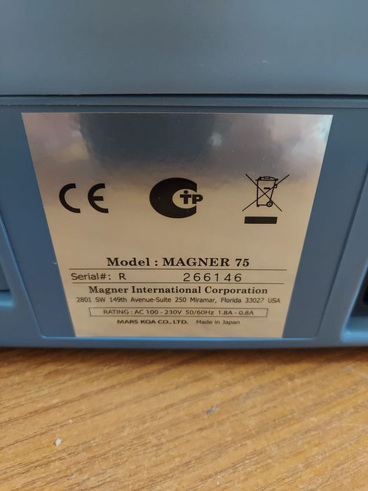 Счётчик банкнот Magner 75