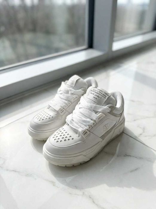 Adidasi AMIRI MA 1 Low - Full Alb - Full Box - PREMIUM