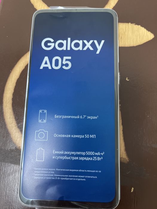 Продаётся смартфон Galaxy A05б/у почти  новый