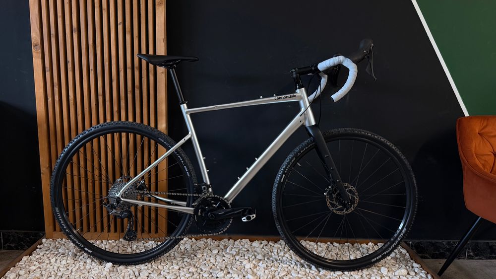 Cannondale Topstone 1 DISC GRX 2x11 L  Hidraulice bicicleta bikepacking adventure trekking peste Grizl Nuroad Backroad