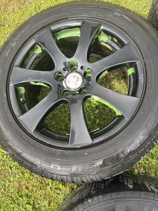 Vând set jante aliaj 18” BMW X5 E53 (5x120)