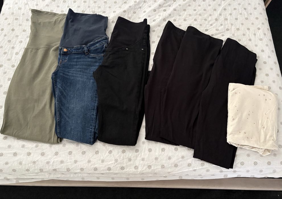 Lot pantaloni gravida M - L