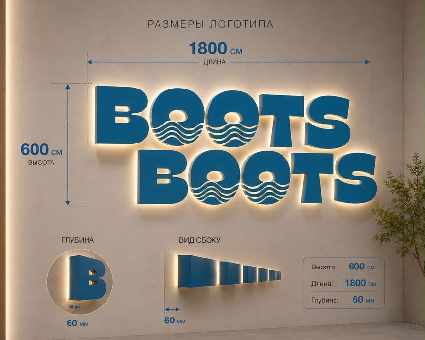 Вывеска неон лэд экраны