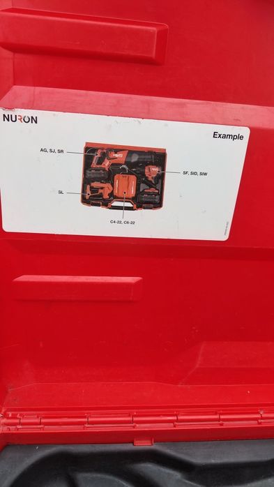 Hilti Куфари за перфоратор,Къртач Nuron