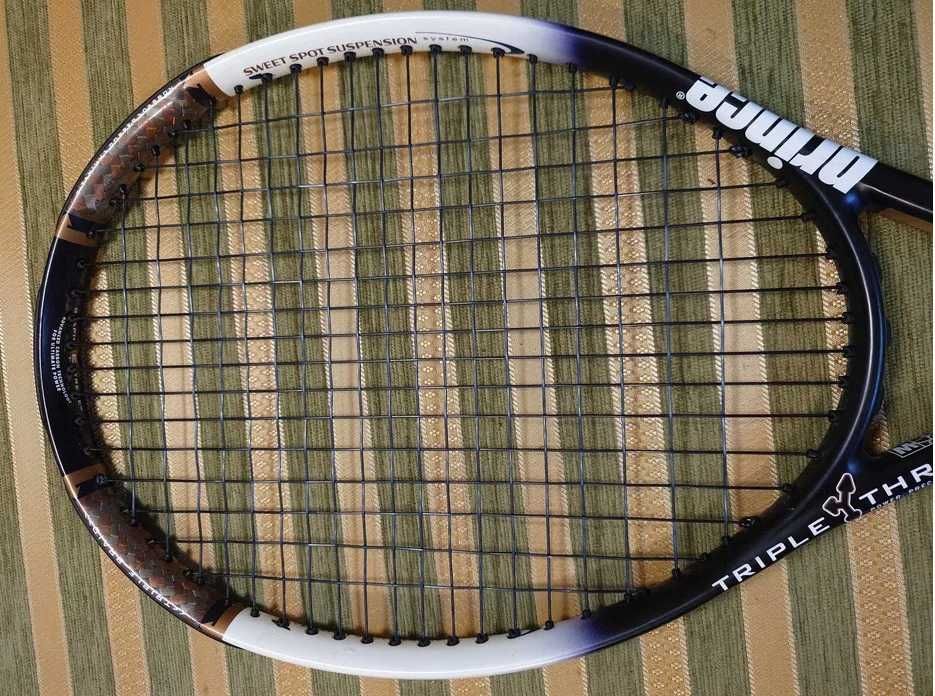 Racheta de tenis Wilson nCode n5 Force + Prince Triple Threat Bandit 110