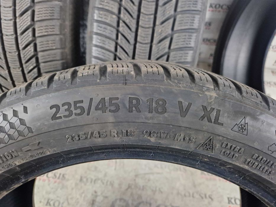 Anvelope second hand iarna m+s 235 45 18 Continental