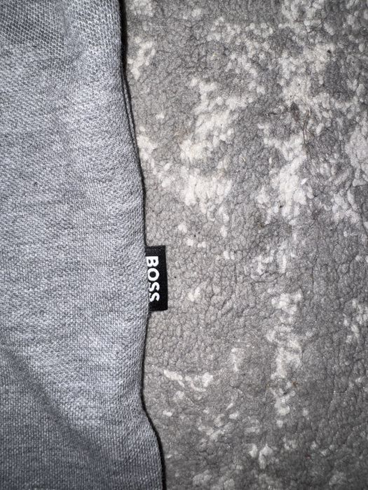 Tricou Polo Hugo Boss original gri , 100% bumbac , marime XL