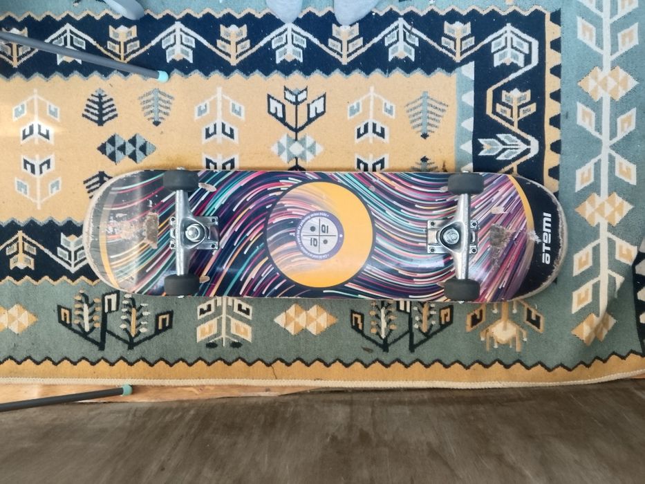 Скейтборд трюковой + кеды vans