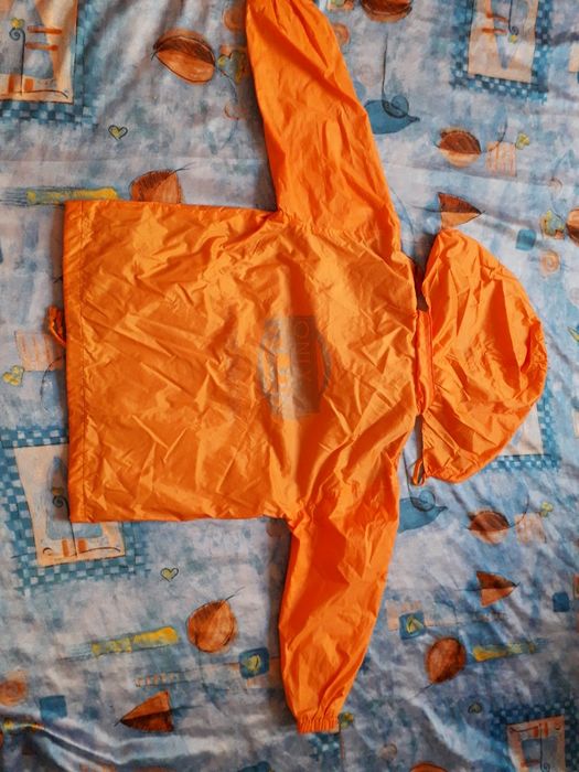 Оранжево шушляково яке с подплата