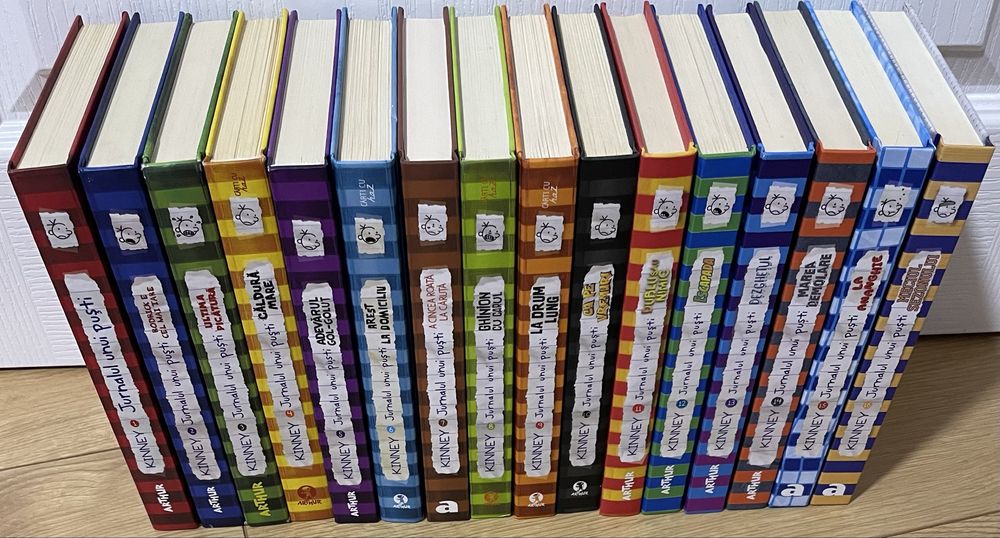 Serie jurnalul unui pusti vol 1-16