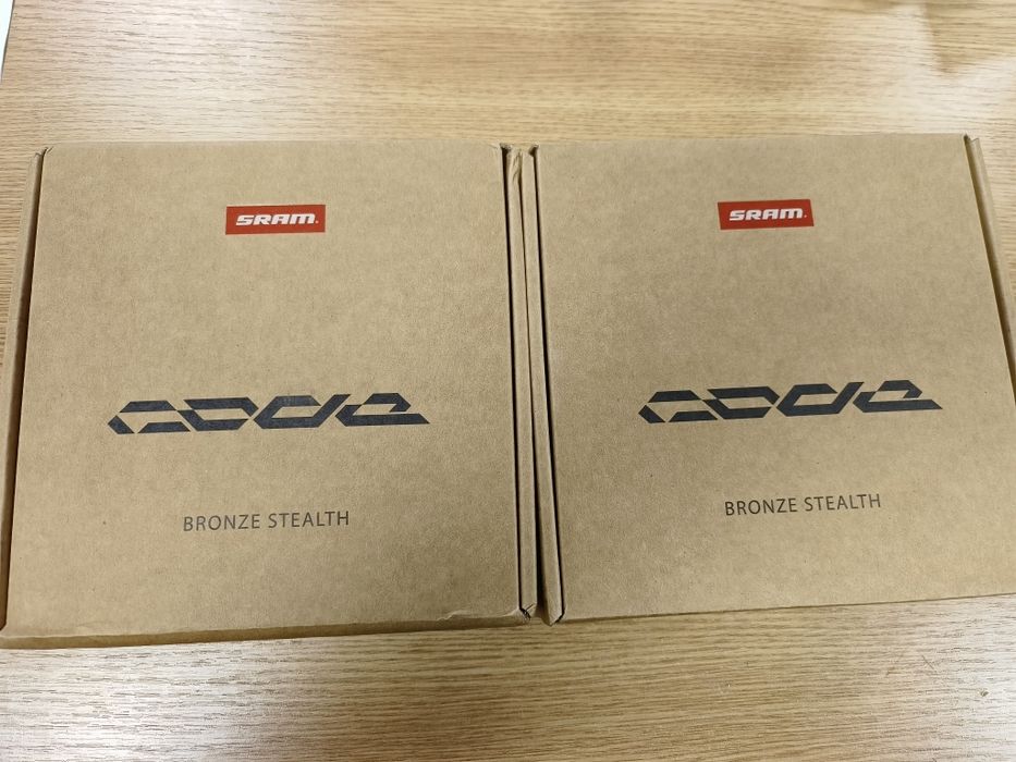 НОВИ в кутии Sram Code Bronze Stealth спирачки за велосипед 2024