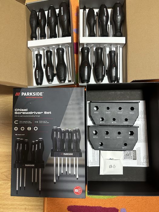 3 броя иструменти