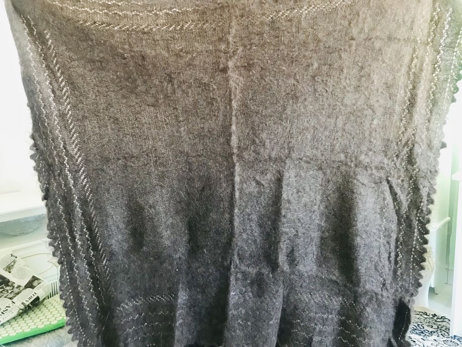 Шаль пуховая новая