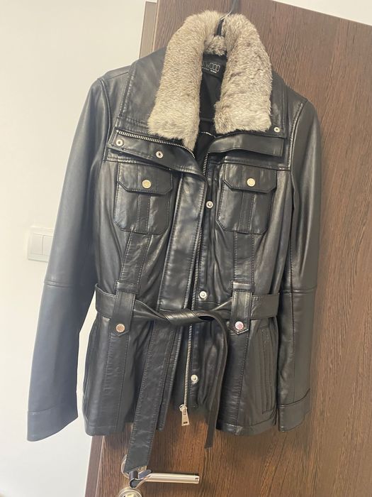 Jacheta cu cordon piele naturala 100 lei