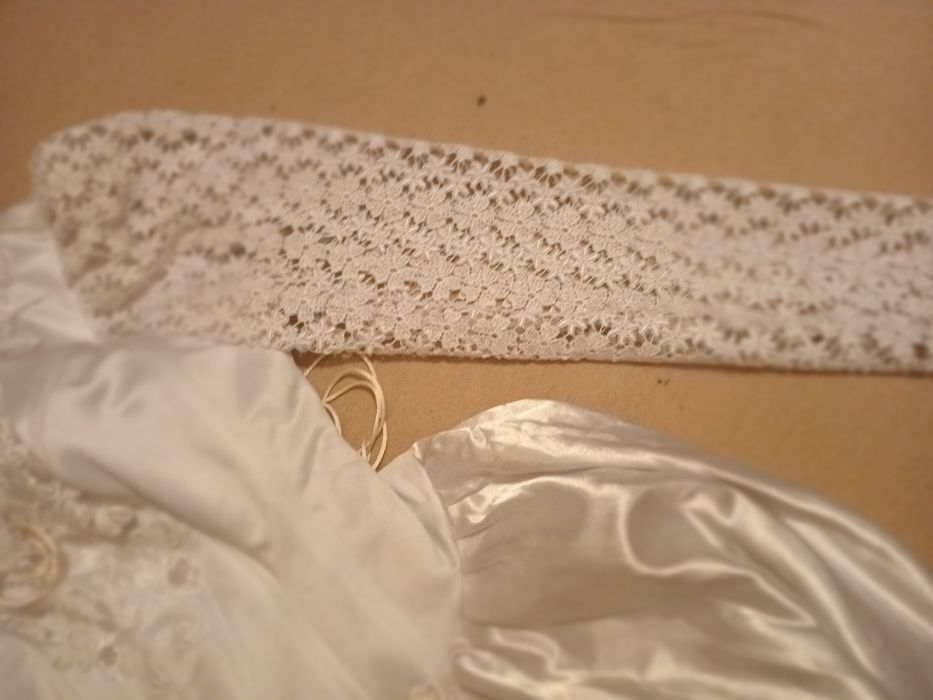 Rochie de mireasă din satin