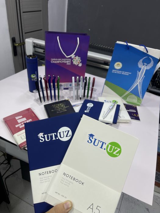 Uvpechat,ruchka,Blaknot,Statuetka