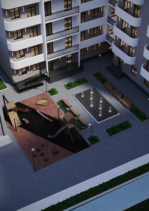 Новостройка ЖК Санрайс 1хона 40м2 тайор уй кадастр бор