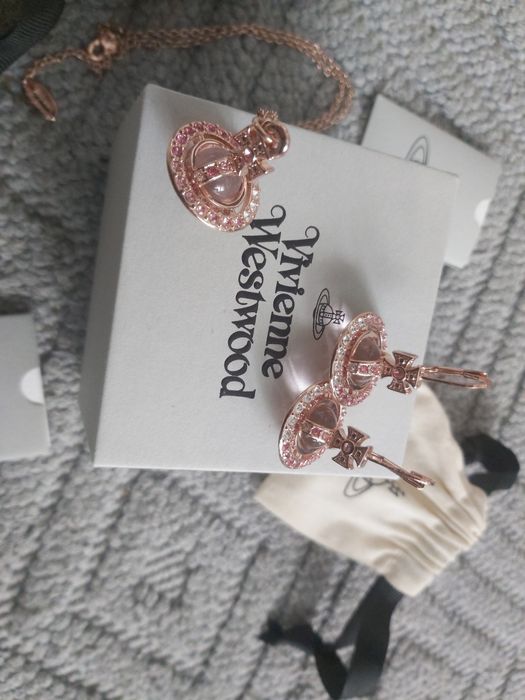 Обща цена! Колие и обеци Claretta Vivienne Westwood