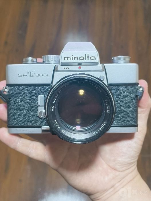 Продается Minolta SRT-303b и Minolta Rokkor 58mm f1.4