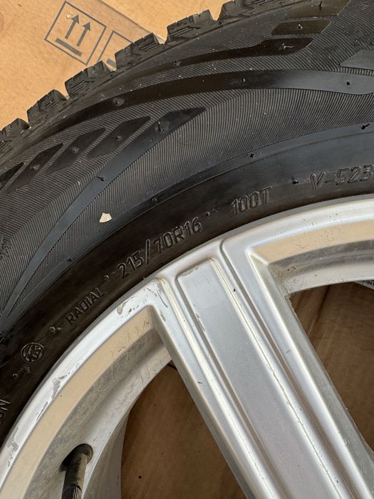 Зим резина с дисками