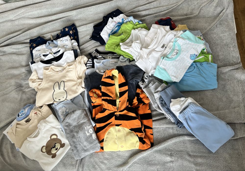 Лот с дрешки за момче 0-3м