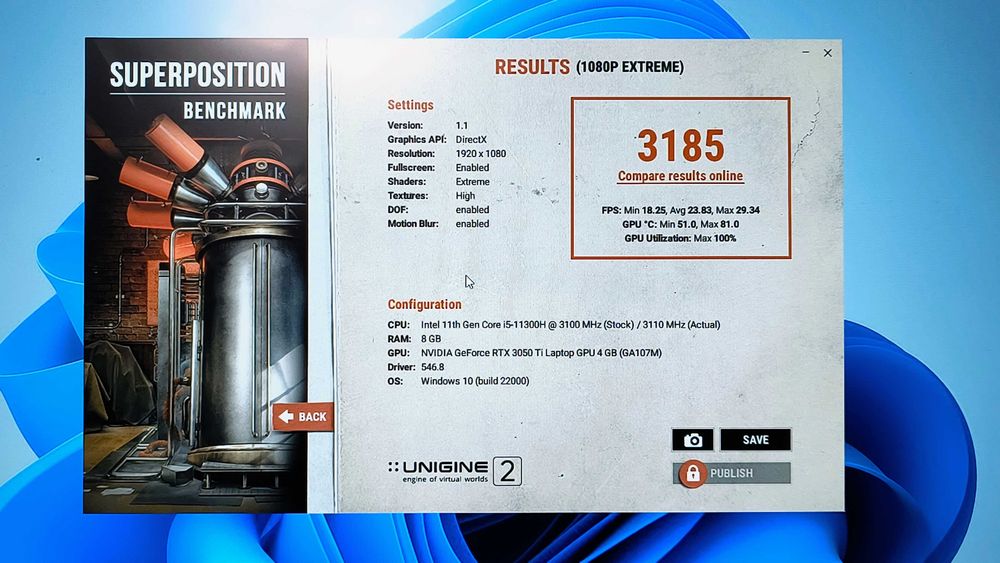 laptop gaming asus tuf f15 i5 11300h rtx 3050Ti 8gb ram ssd 512gb