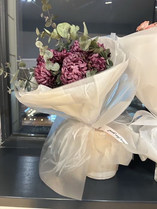 Цветы 9 хризантем