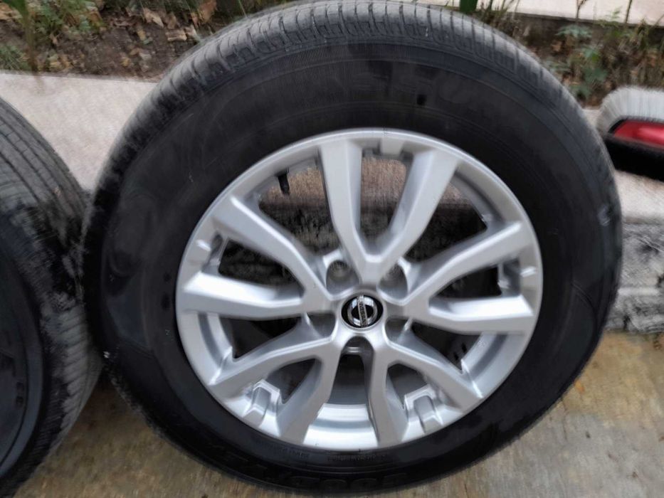 Продавам комплект лети джанти с гуми за Нисан X-Trall 2018г.