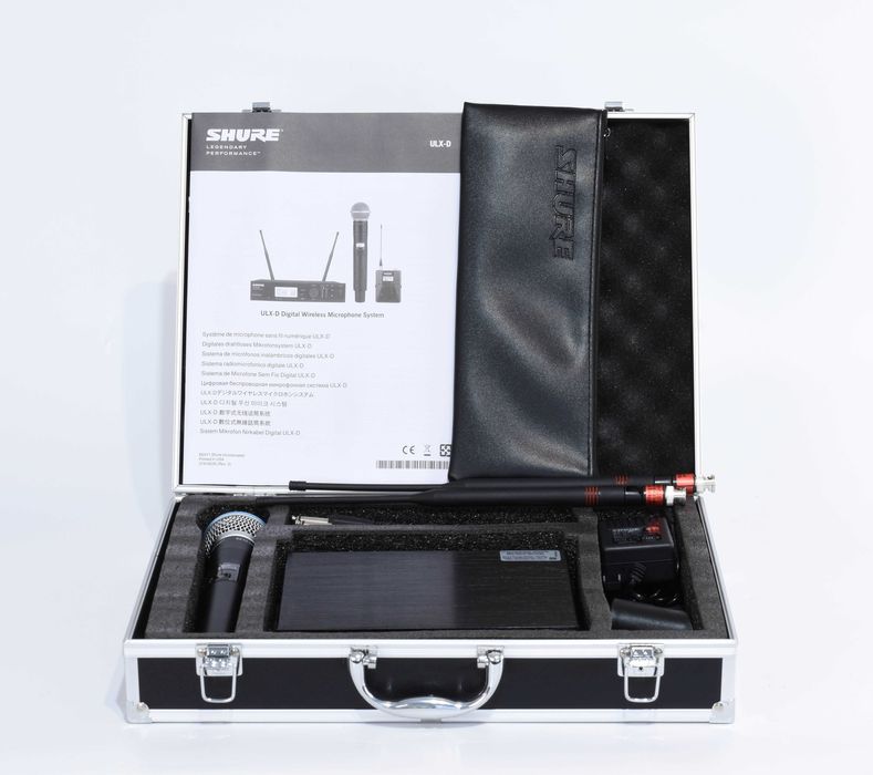 Wireless microfon SHURE ULXD BETA58A + Cadou case  (CLONĂ)