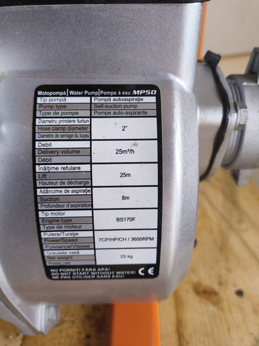 Motopompa Ruris MP50