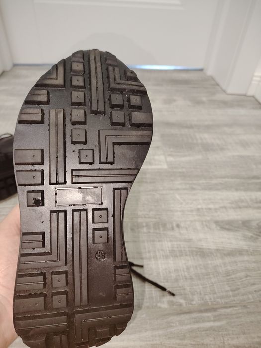 Pantofi din piele naturală, măr. 38