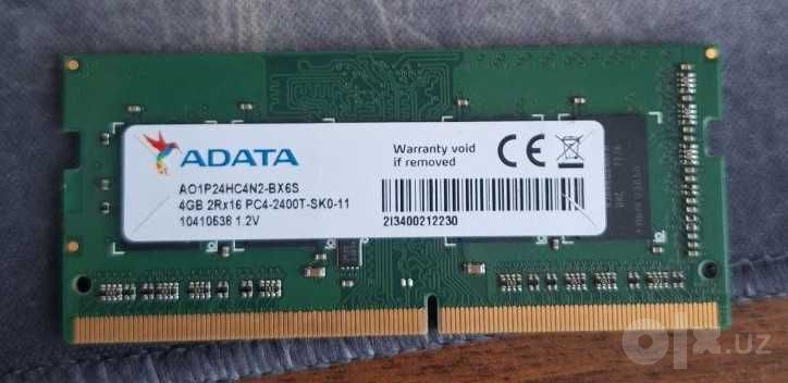 Оперативная память sodimm DDR4 4gb
