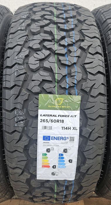 265/60 R18, 114HXL, UNIGRIP, Anvelope All Terrain M+S