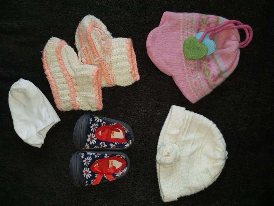 Лот 35 маркови детски дрешки за момиче ръст 80 см (9-12 месеца)