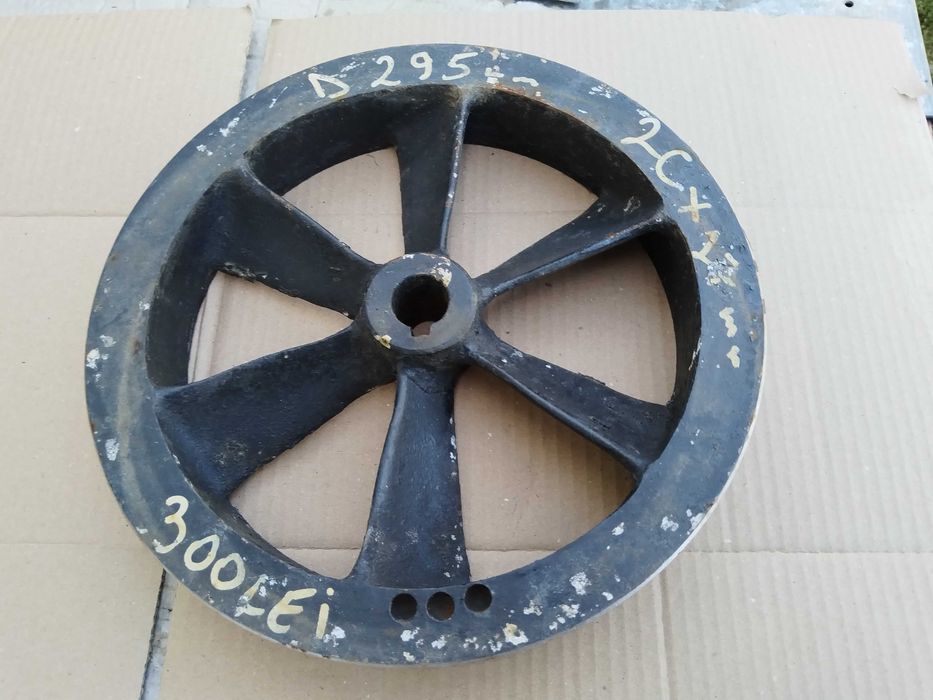 Fulie cu 2 curele de 17