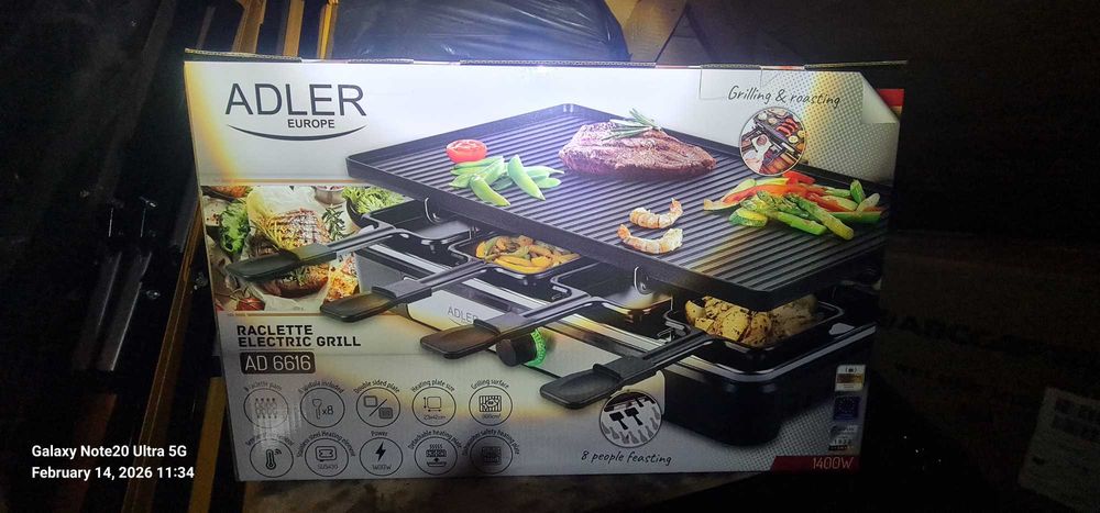 Raclette Electric Grill AD 6616 Alder