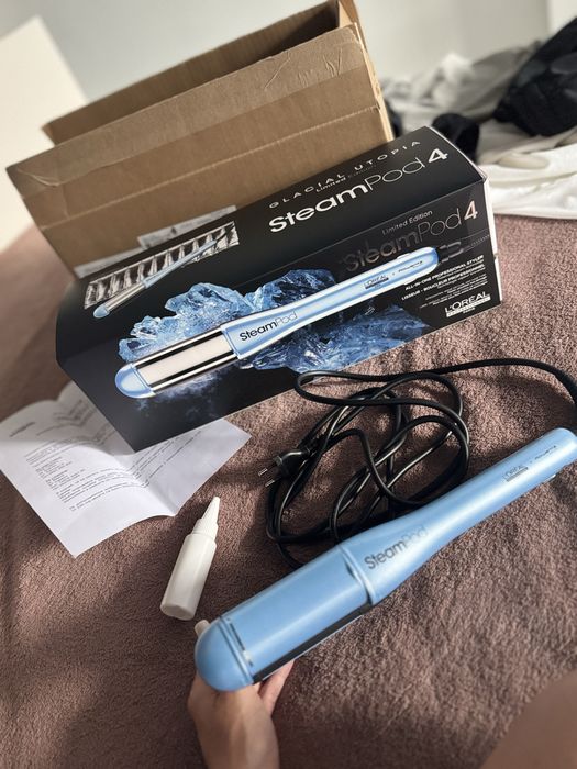 Преса за коса Loreal Steampod Glacial Utopia limited edition с гаранция