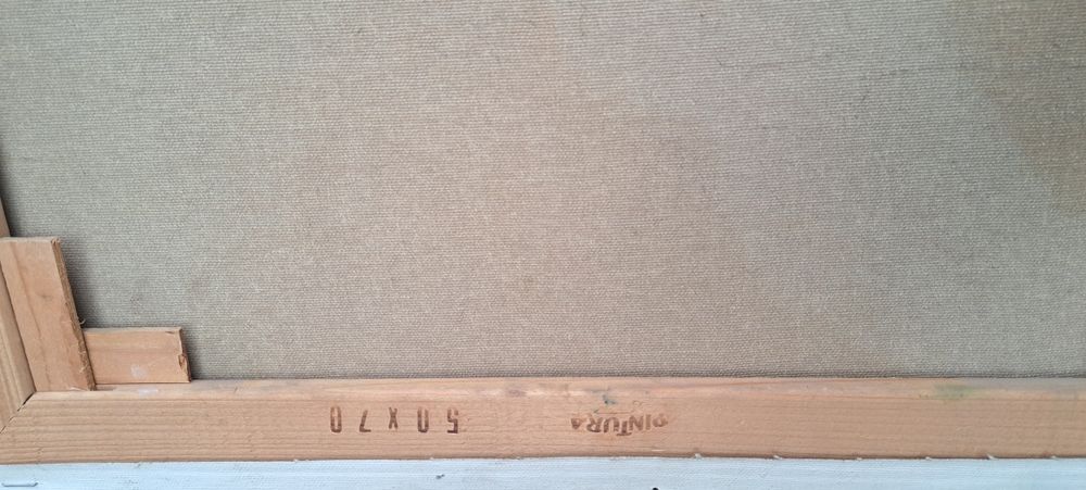 Tablou pictat in acrilic pe panza 50x70