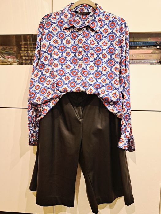 Camasa Zara femei, fusta H&M