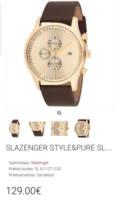 Ceas bărbătesc SLAZENGER