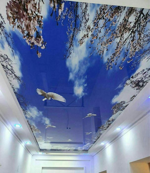 Натяжной потолок гарантия 10 лет !