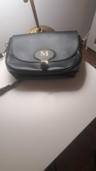 Musette  -geanta  piele
