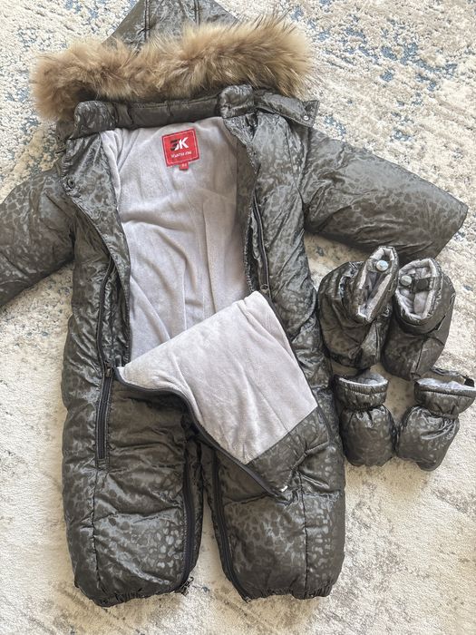 Зимний комбинезон-конверт