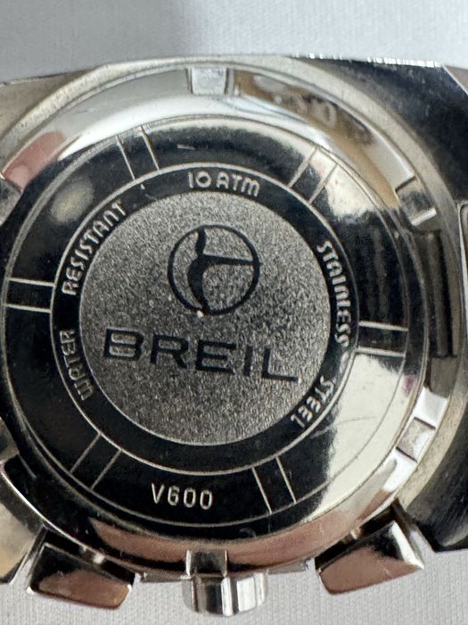 Ceas Brail V600 cronograf original din otel inoxidabil.