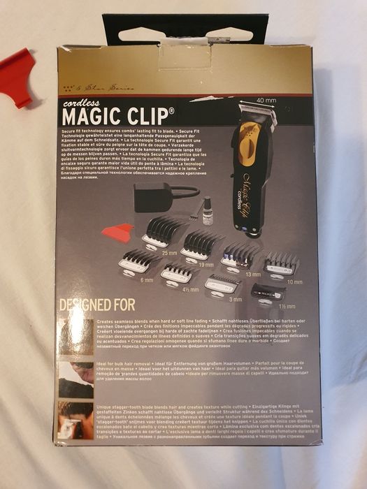 Wahl Magic Clip Ediția Speciala. În stare buna . Lame noi. Made in SUA