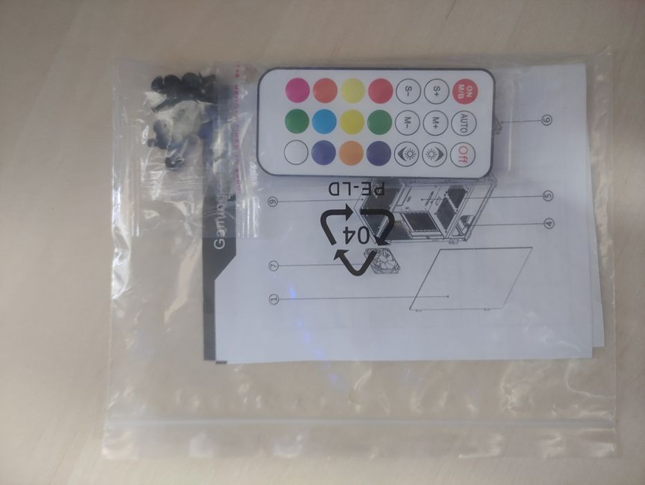 Carcasă Gaming ATX PRO GAMING + 4 Ventilatoare RGB + Telecomandă