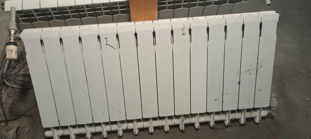 Продавам алуминиеви радиатори за парно - запазени