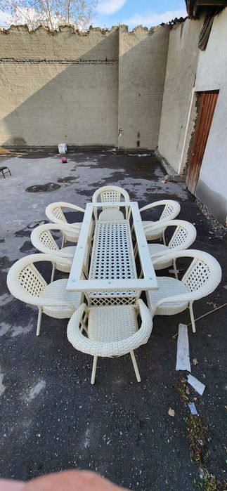 Ratan to'qima stol stullar ishlab chiqaruvchidan