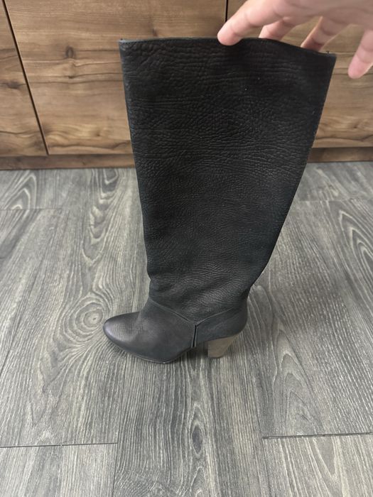 Сапоги из натуральной кожи